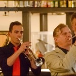 Konzert der Hot Jazz Stompers (Cloppenburg) mit Jazz-Trompeter Norbert Susemihl im Hotel Taphorn in Cloppenburg am 9. Juni 2017.  Foto: © Tino Trubel / vec-foto.de
